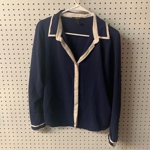 Forever 21 size medium dark blue shirt